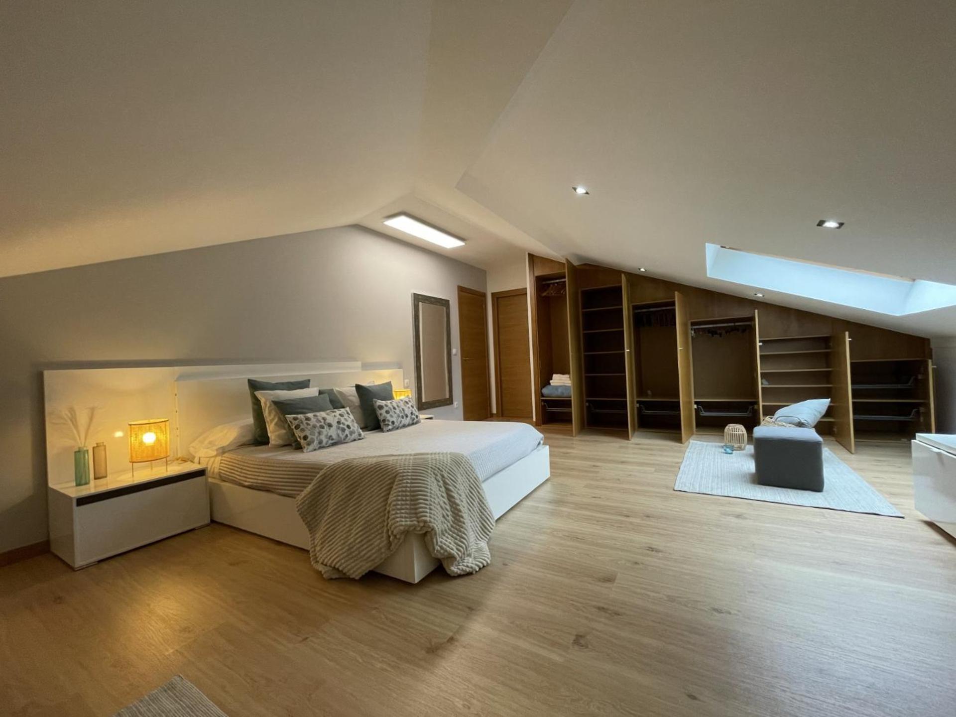 Apartament Atico Deluxe Muy Cerca De La Playa, Parking Gratis Moaña Zewnętrze zdjęcie
